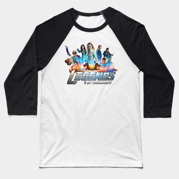 Legends of Tomorrow Season 4 Baseball T-Shirt by RotemChan